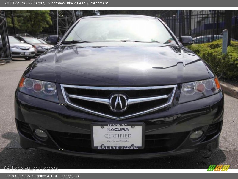 Nighthawk Black Pearl / Parchment 2008 Acura TSX Sedan