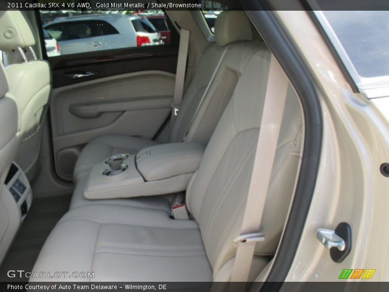 Gold Mist Metallic / Shale/Brownstone 2011 Cadillac SRX 4 V6 AWD