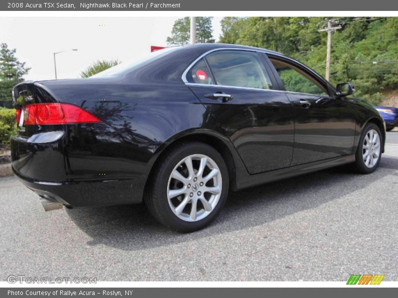 Nighthawk Black Pearl / Parchment 2008 Acura TSX Sedan