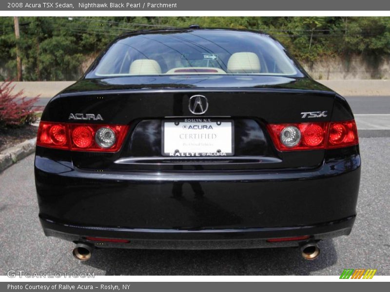 Nighthawk Black Pearl / Parchment 2008 Acura TSX Sedan