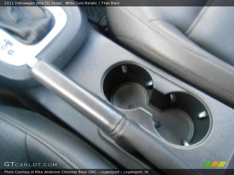 White Gold Metallic / Titan Black 2011 Volkswagen Jetta SEL Sedan