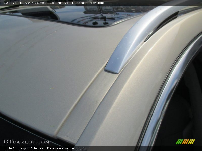Gold Mist Metallic / Shale/Brownstone 2011 Cadillac SRX 4 V6 AWD