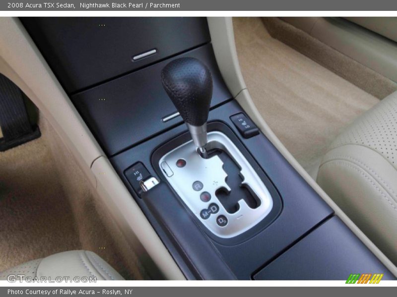 Nighthawk Black Pearl / Parchment 2008 Acura TSX Sedan