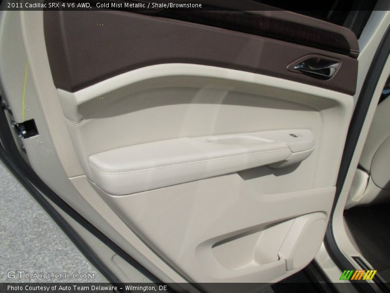 Gold Mist Metallic / Shale/Brownstone 2011 Cadillac SRX 4 V6 AWD
