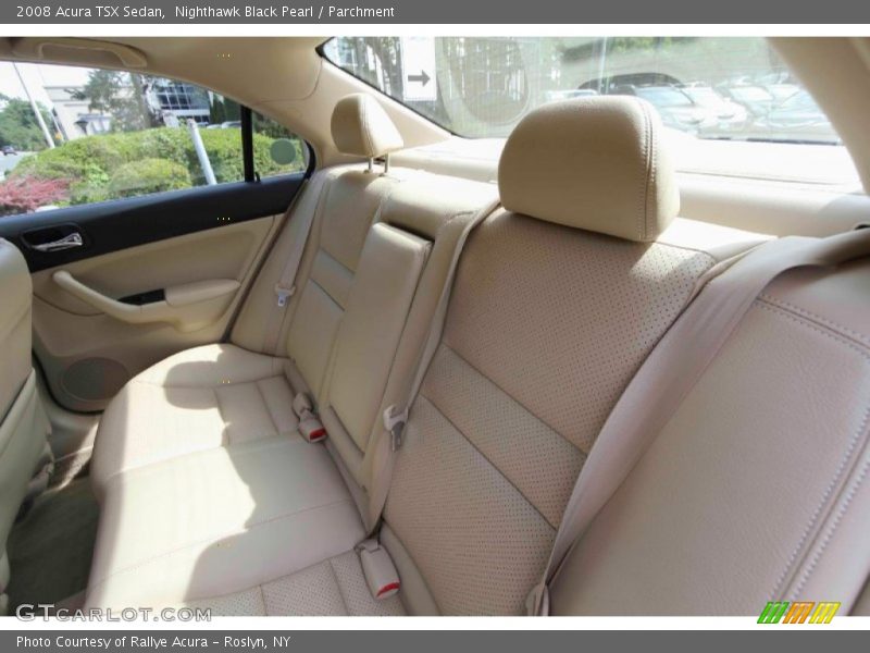 Nighthawk Black Pearl / Parchment 2008 Acura TSX Sedan