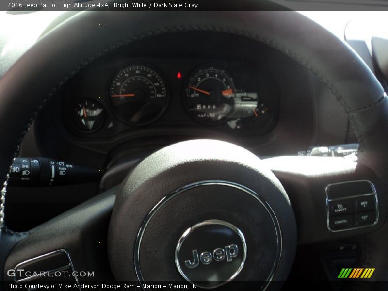 Bright White / Dark Slate Gray 2016 Jeep Patriot High Altitude 4x4