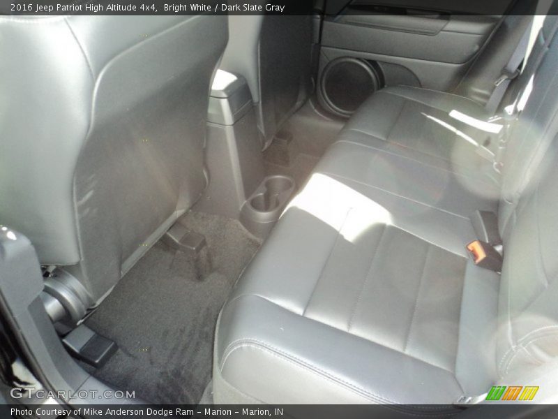 Bright White / Dark Slate Gray 2016 Jeep Patriot High Altitude 4x4