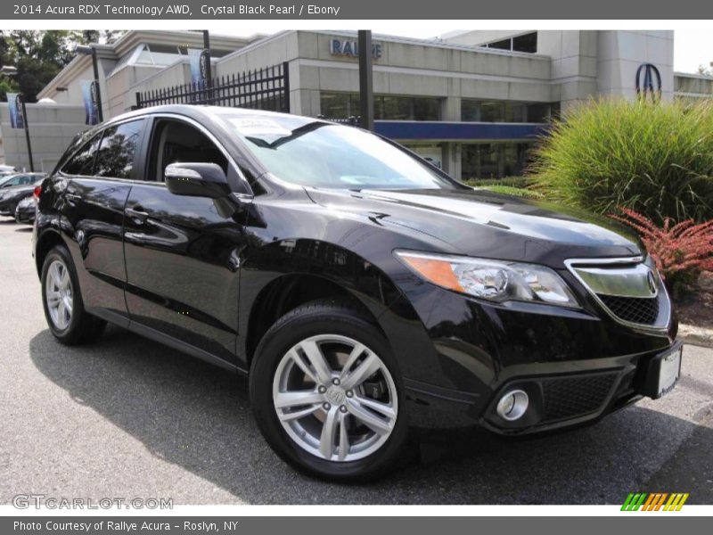 Crystal Black Pearl / Ebony 2014 Acura RDX Technology AWD
