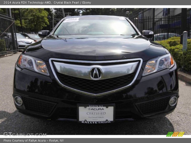 Crystal Black Pearl / Ebony 2014 Acura RDX Technology AWD