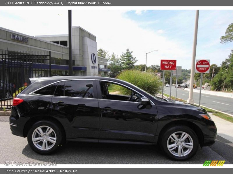 Crystal Black Pearl / Ebony 2014 Acura RDX Technology AWD