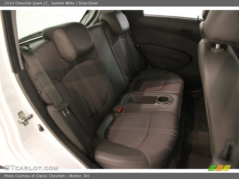 Summit White / Silver/Silver 2014 Chevrolet Spark LT