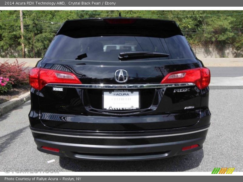 Crystal Black Pearl / Ebony 2014 Acura RDX Technology AWD