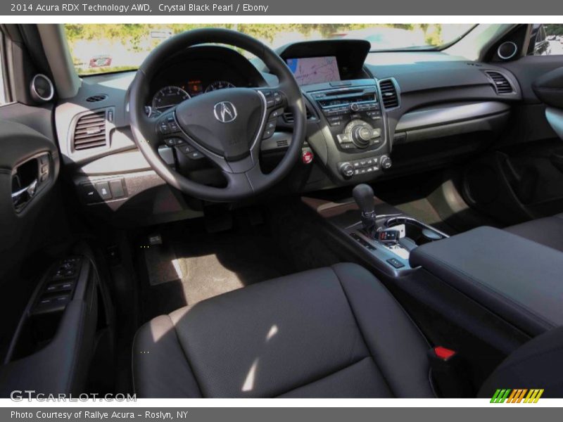 Crystal Black Pearl / Ebony 2014 Acura RDX Technology AWD