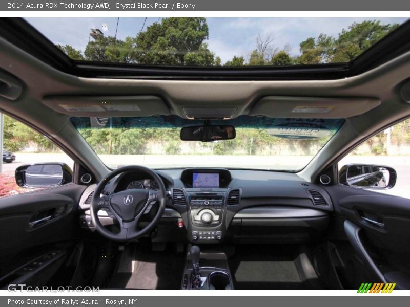 Crystal Black Pearl / Ebony 2014 Acura RDX Technology AWD