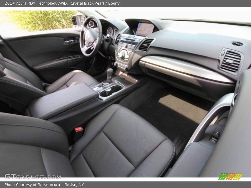 Crystal Black Pearl / Ebony 2014 Acura RDX Technology AWD