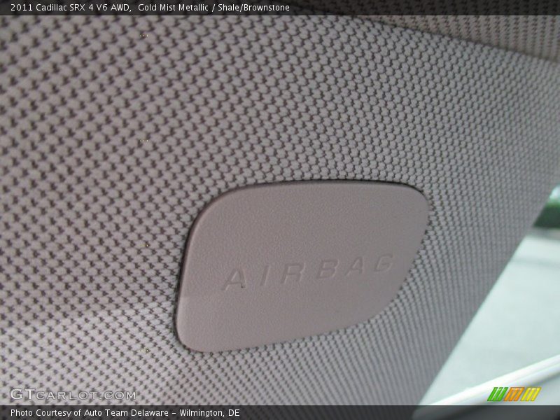 Gold Mist Metallic / Shale/Brownstone 2011 Cadillac SRX 4 V6 AWD