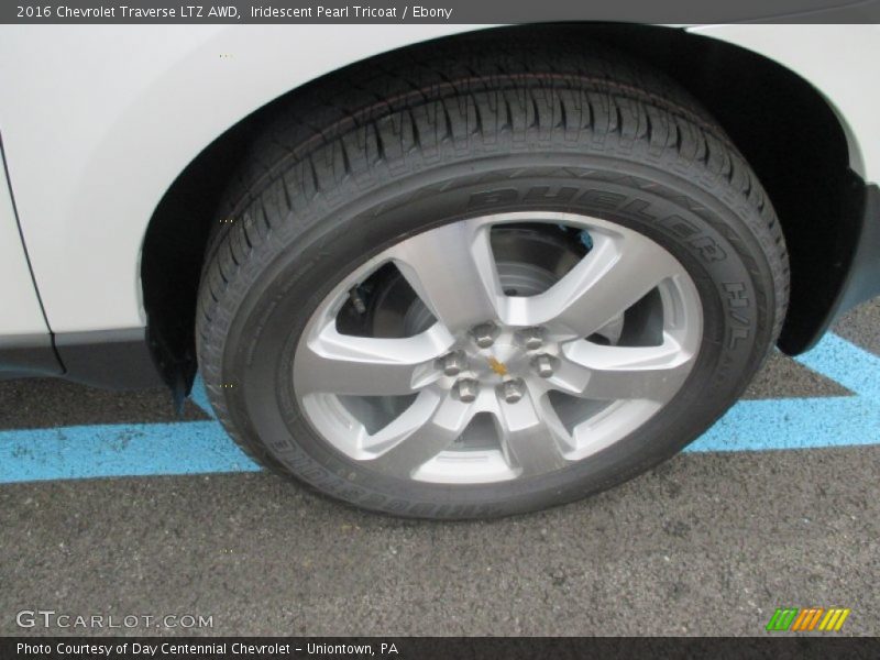 Iridescent Pearl Tricoat / Ebony 2016 Chevrolet Traverse LTZ AWD