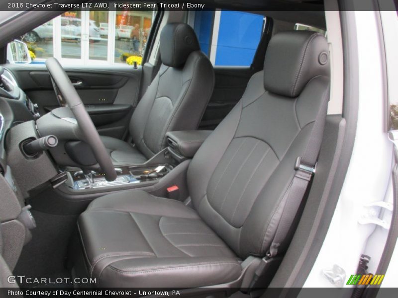 Iridescent Pearl Tricoat / Ebony 2016 Chevrolet Traverse LTZ AWD