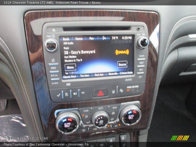 Iridescent Pearl Tricoat / Ebony 2016 Chevrolet Traverse LTZ AWD