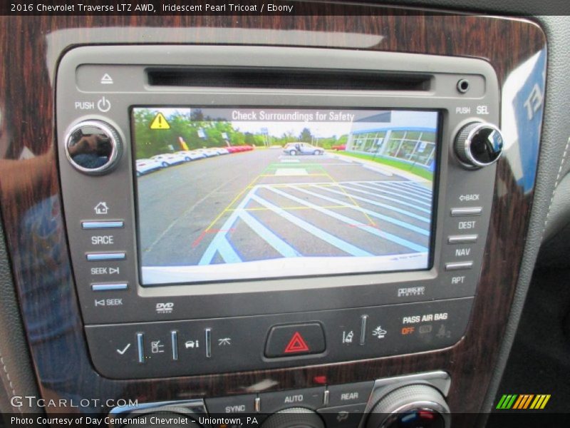 Iridescent Pearl Tricoat / Ebony 2016 Chevrolet Traverse LTZ AWD