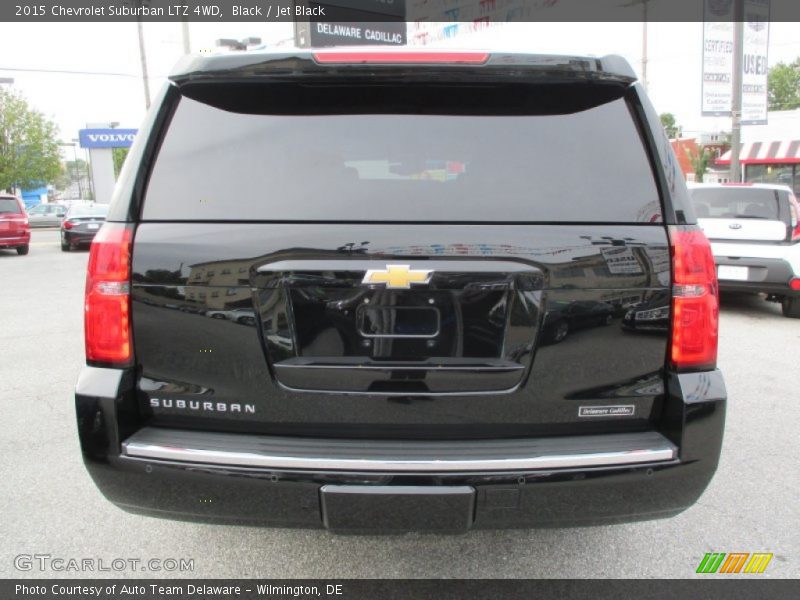 Black / Jet Black 2015 Chevrolet Suburban LTZ 4WD