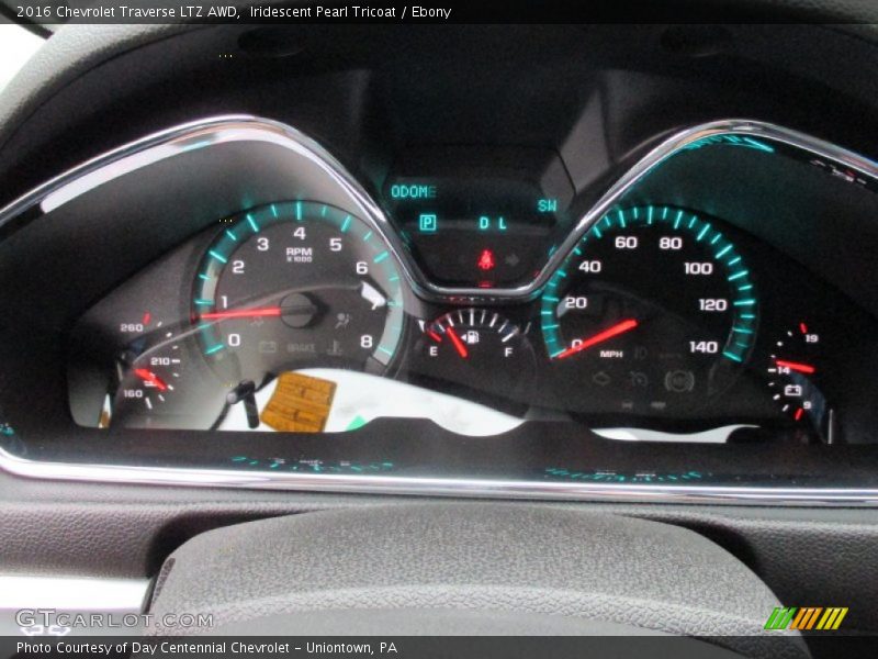 Iridescent Pearl Tricoat / Ebony 2016 Chevrolet Traverse LTZ AWD