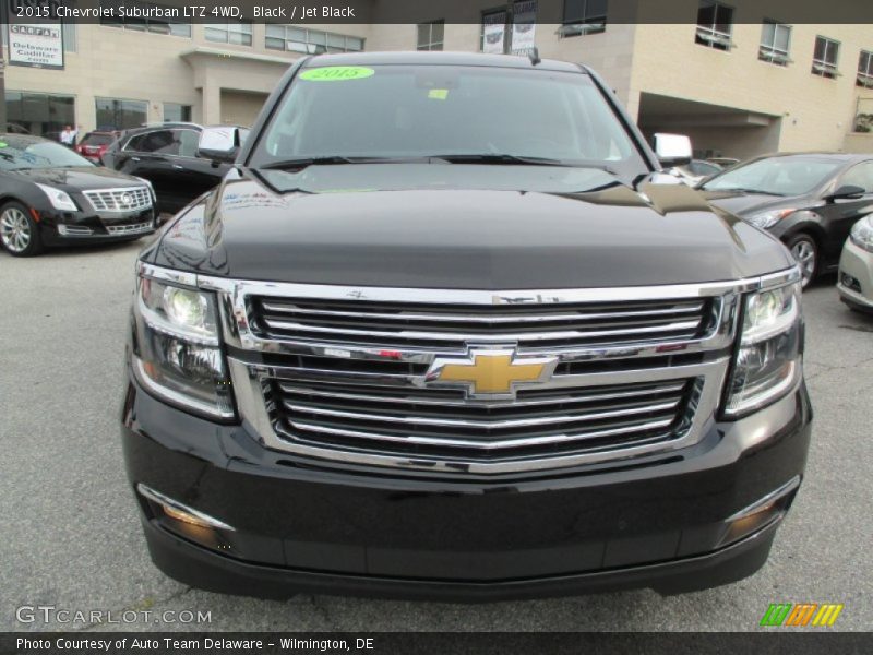 Black / Jet Black 2015 Chevrolet Suburban LTZ 4WD