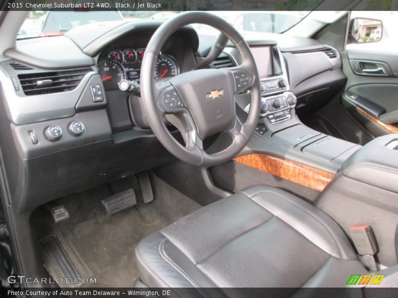 Black / Jet Black 2015 Chevrolet Suburban LTZ 4WD