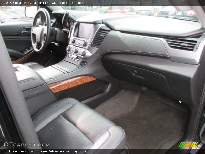 Black / Jet Black 2015 Chevrolet Suburban LTZ 4WD