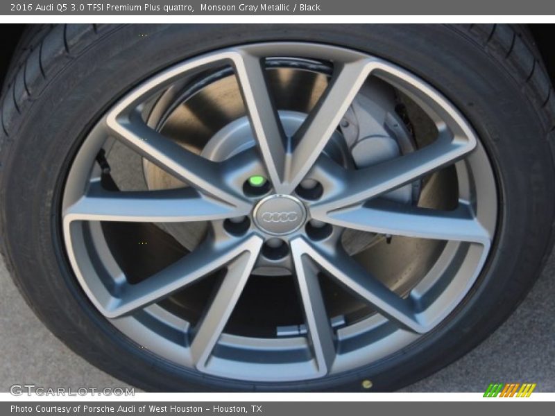 Monsoon Gray Metallic / Black 2016 Audi Q5 3.0 TFSI Premium Plus quattro