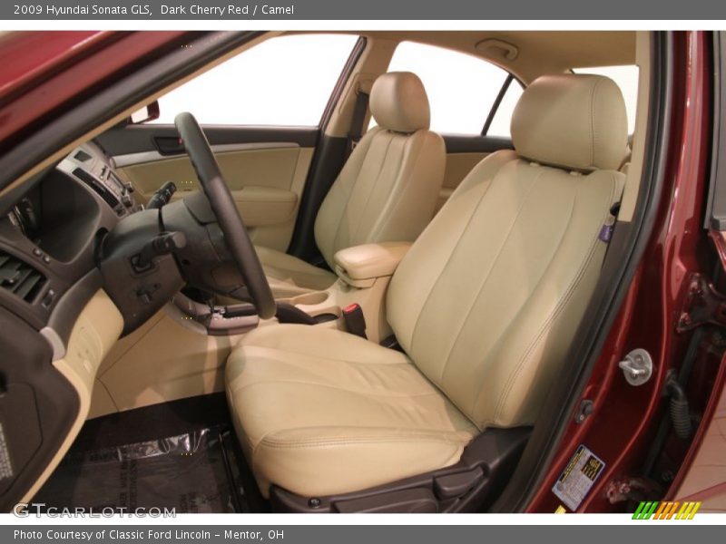  2009 Sonata GLS Camel Interior