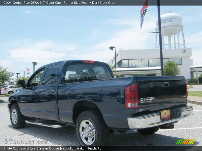 Patriot Blue Pearl / Dark Slate Gray 2004 Dodge Ram 2500 SLT Quad Cab