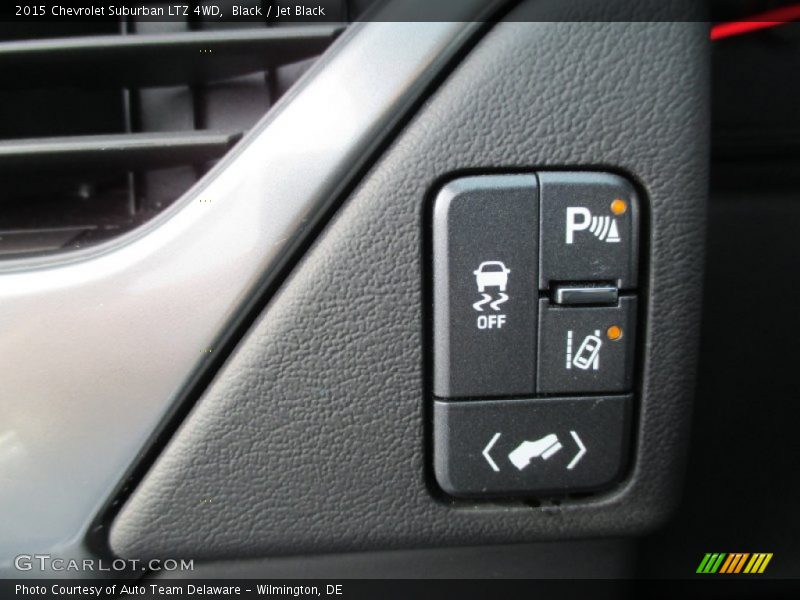 Black / Jet Black 2015 Chevrolet Suburban LTZ 4WD