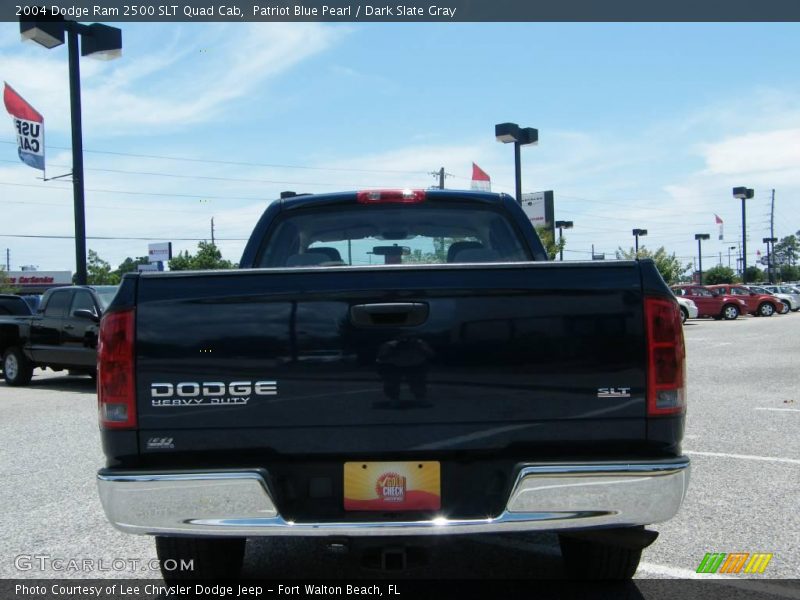 Patriot Blue Pearl / Dark Slate Gray 2004 Dodge Ram 2500 SLT Quad Cab