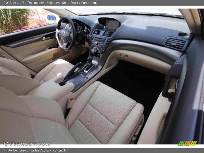 Bellanova White Pearl / Parchment 2013 Acura TL Technology