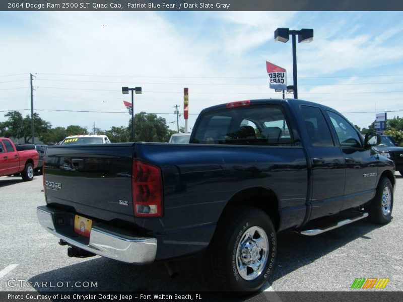 Patriot Blue Pearl / Dark Slate Gray 2004 Dodge Ram 2500 SLT Quad Cab