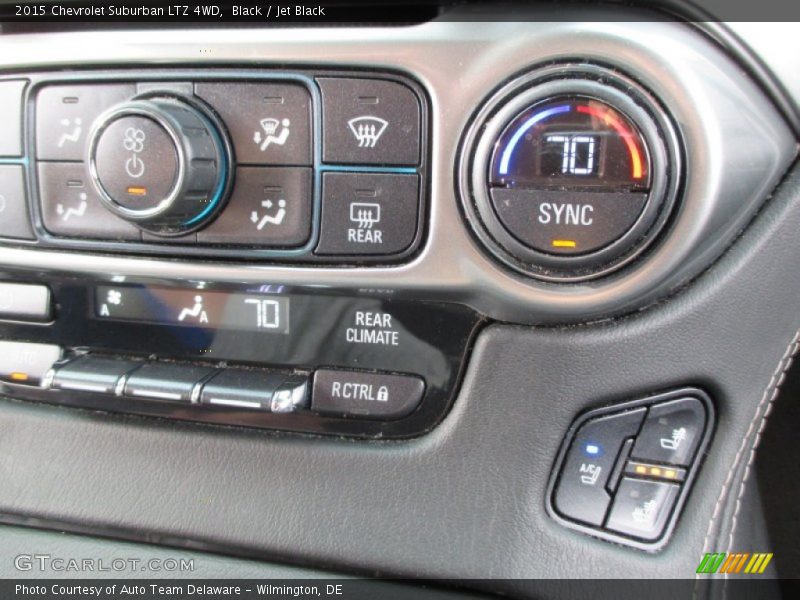 Black / Jet Black 2015 Chevrolet Suburban LTZ 4WD