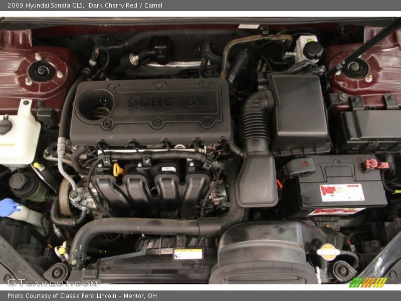  2009 Sonata GLS Engine - 2.4 Liter DOHC 16V VVT 4 Cylinder