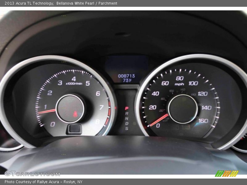 Bellanova White Pearl / Parchment 2013 Acura TL Technology