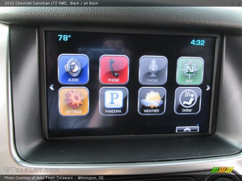 Black / Jet Black 2015 Chevrolet Suburban LTZ 4WD