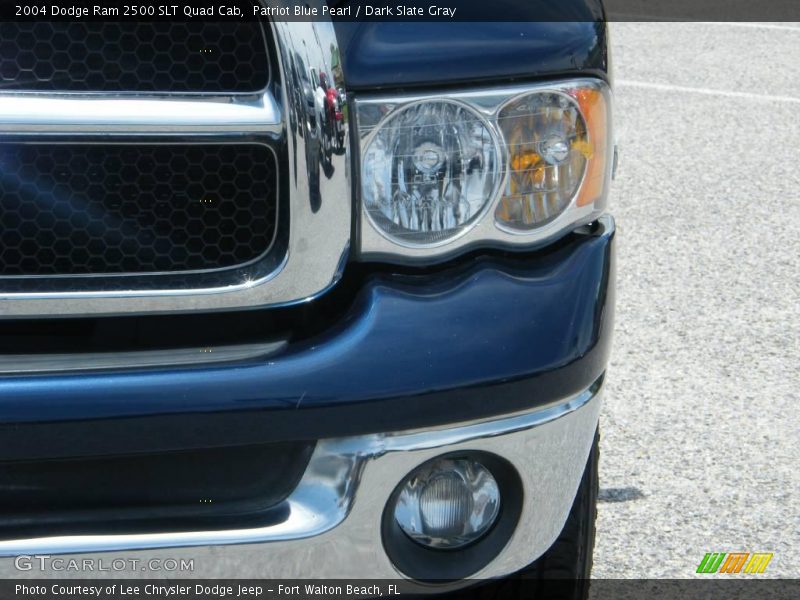 Patriot Blue Pearl / Dark Slate Gray 2004 Dodge Ram 2500 SLT Quad Cab