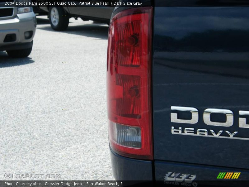 Patriot Blue Pearl / Dark Slate Gray 2004 Dodge Ram 2500 SLT Quad Cab