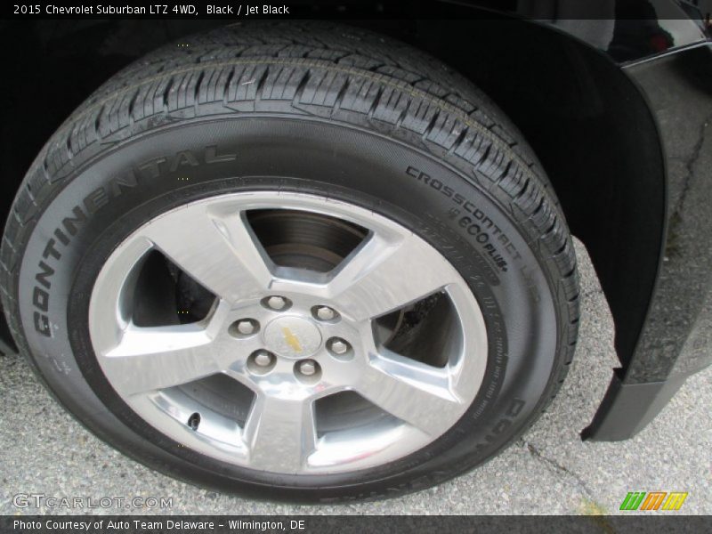 Black / Jet Black 2015 Chevrolet Suburban LTZ 4WD