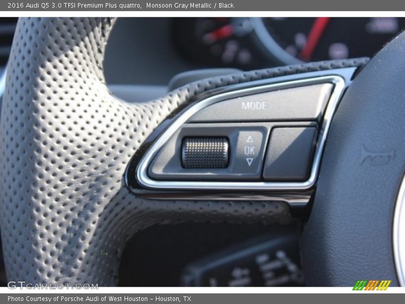 Monsoon Gray Metallic / Black 2016 Audi Q5 3.0 TFSI Premium Plus quattro