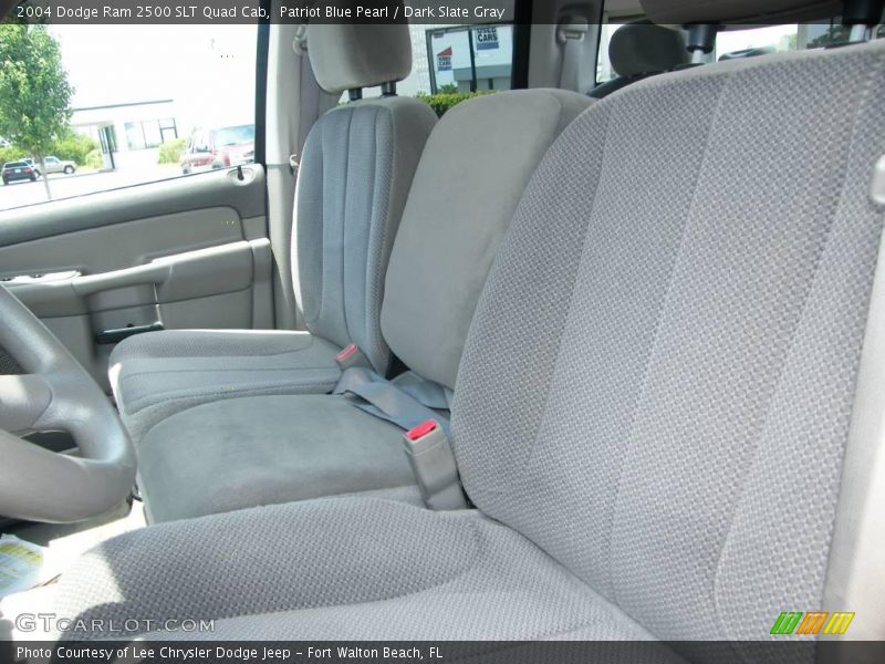 Patriot Blue Pearl / Dark Slate Gray 2004 Dodge Ram 2500 SLT Quad Cab