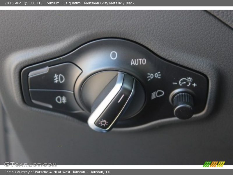 Monsoon Gray Metallic / Black 2016 Audi Q5 3.0 TFSI Premium Plus quattro