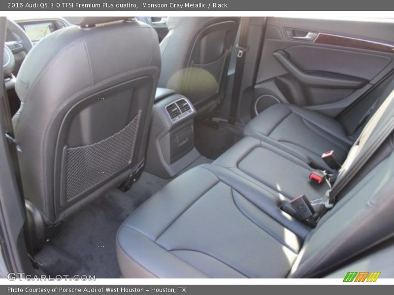 Monsoon Gray Metallic / Black 2016 Audi Q5 3.0 TFSI Premium Plus quattro
