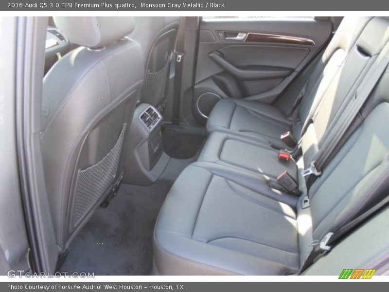 Monsoon Gray Metallic / Black 2016 Audi Q5 3.0 TFSI Premium Plus quattro