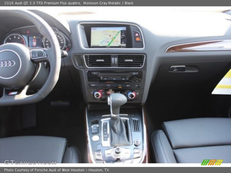 Monsoon Gray Metallic / Black 2016 Audi Q5 3.0 TFSI Premium Plus quattro