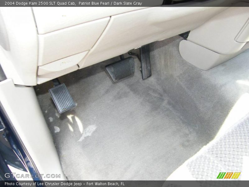 Patriot Blue Pearl / Dark Slate Gray 2004 Dodge Ram 2500 SLT Quad Cab